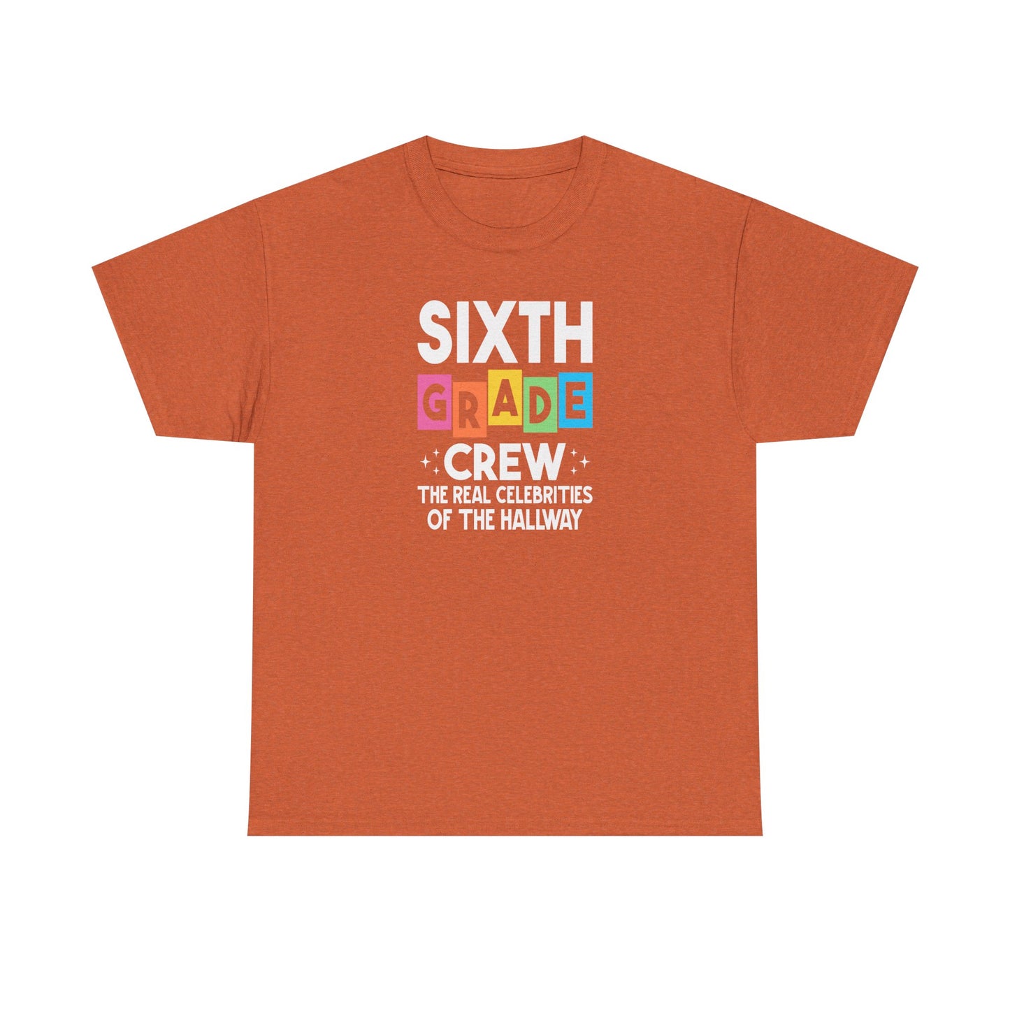Sixth Grade Grew Teacher T-Shirt - Cute Back-to-School Tee -  Teacher Team Tee