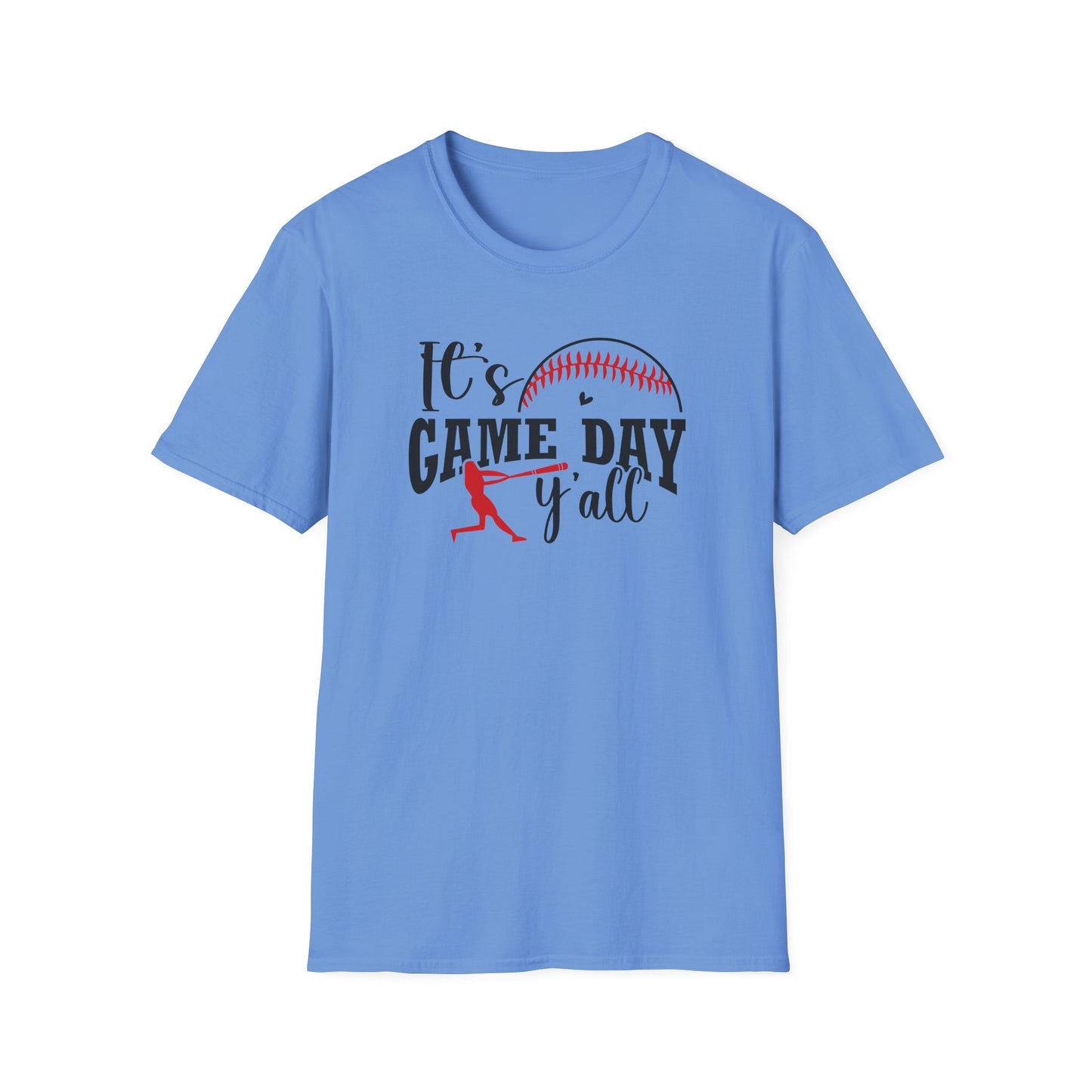 It’s Game Day Y’all Baseball Shirt – Cute Game Day Graphic Tee | Baseball Mom Southern Style Sports Shirt