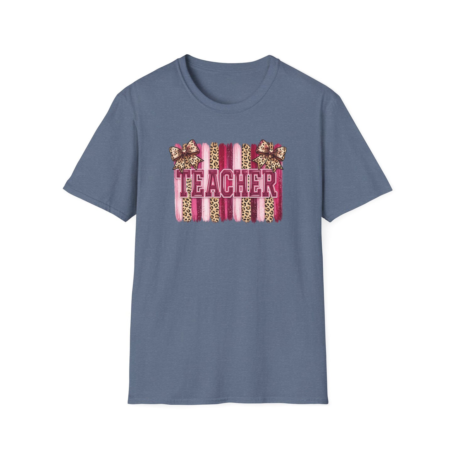 School Spirit Collection - Leopard Stripe T-Shirt
