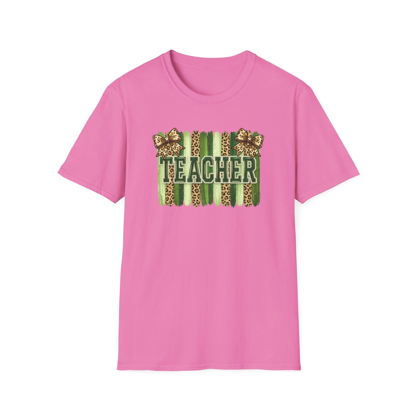 School Spirit Collection - Leopard Stripe T-Shirt