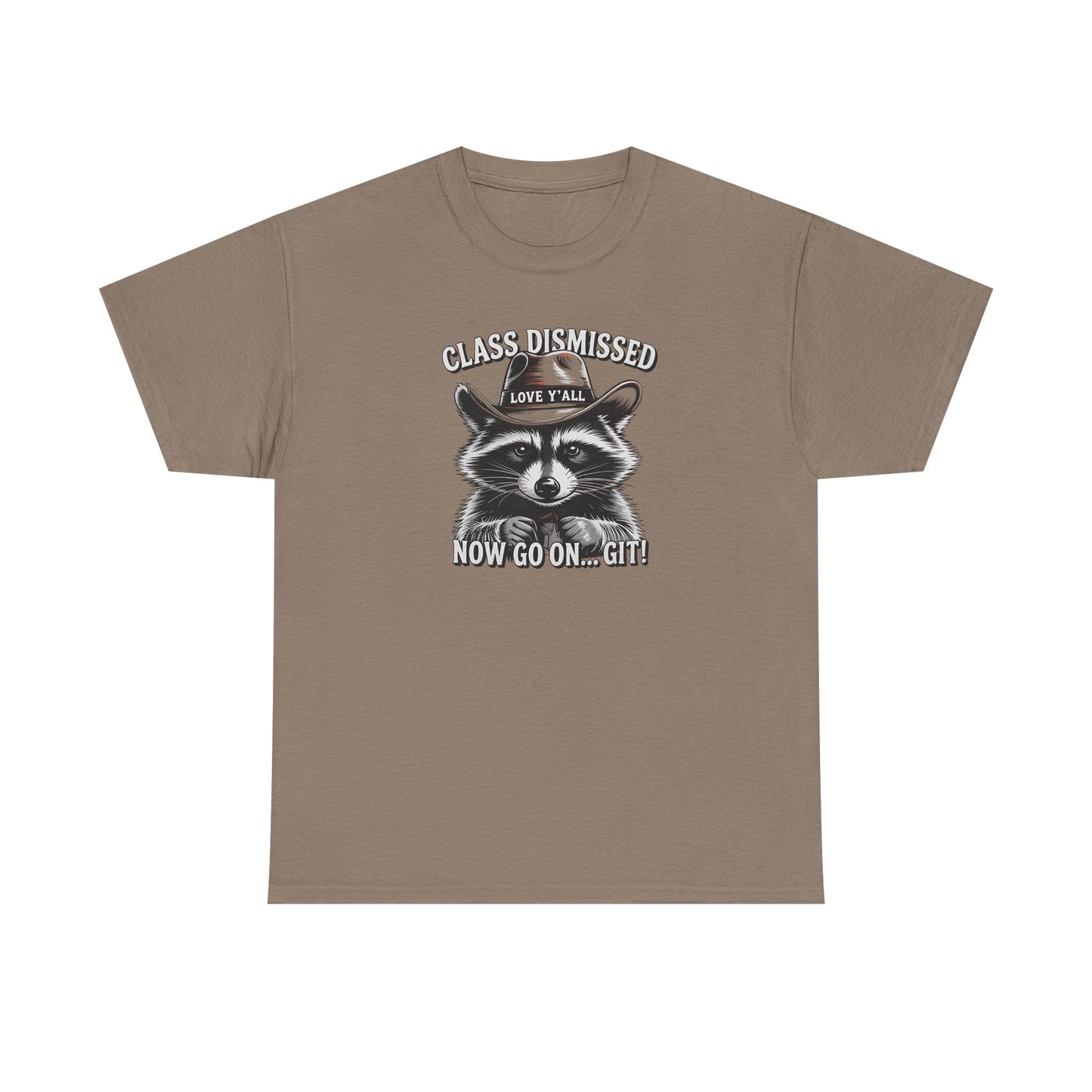 Raccoon Graphic Tee - Class Dismissed Raccoon Teacher Shirt