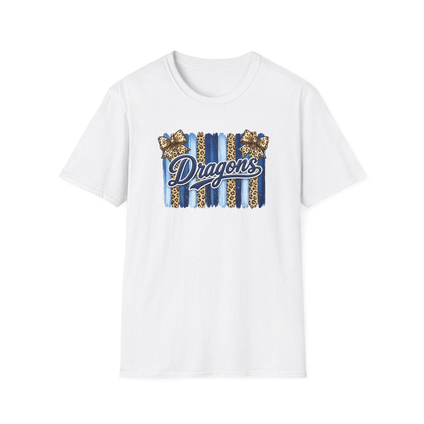 School Spirit Collection - Leopard Stripe T-Shirt