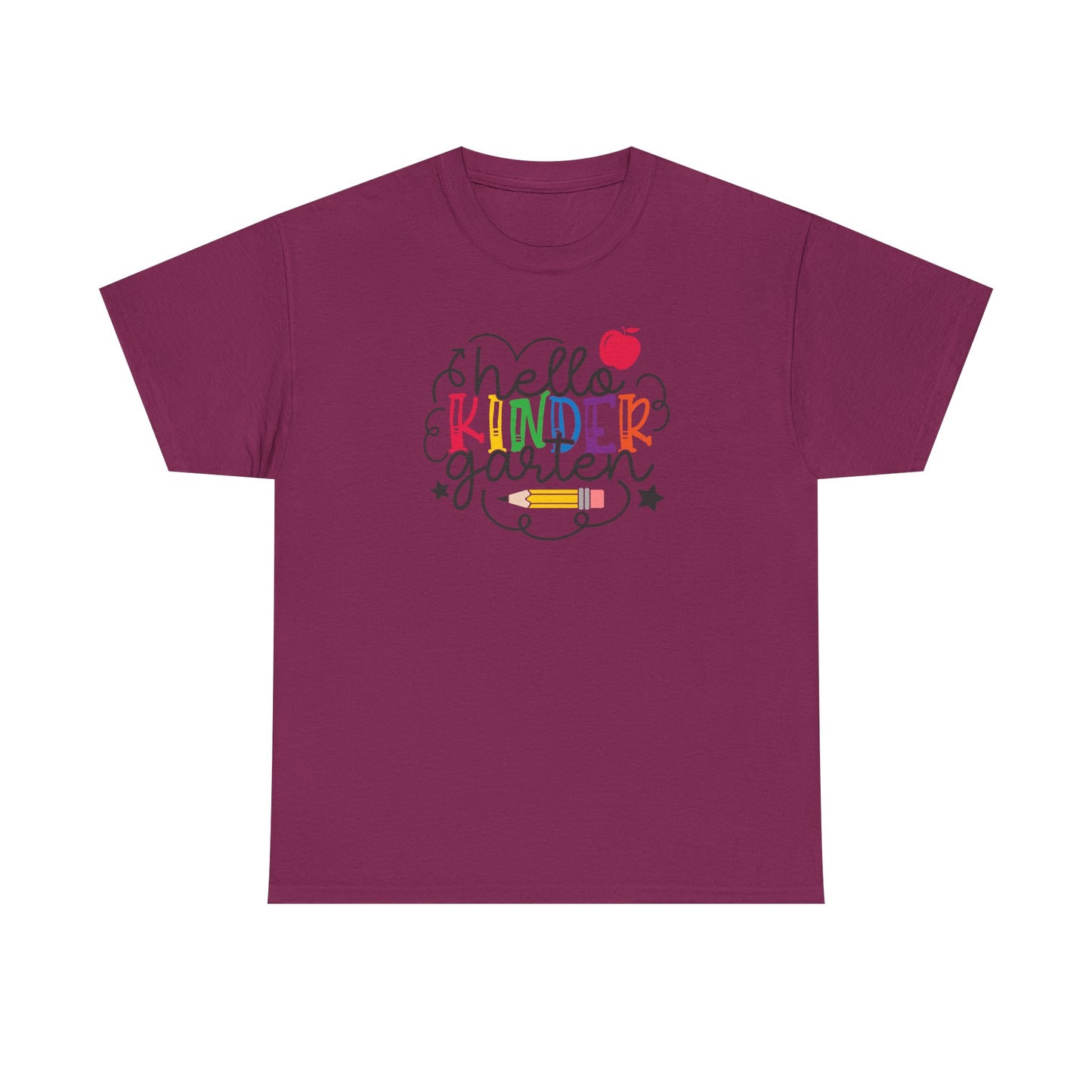 Hello Kinder Shirt - Perfect for the First Day of School