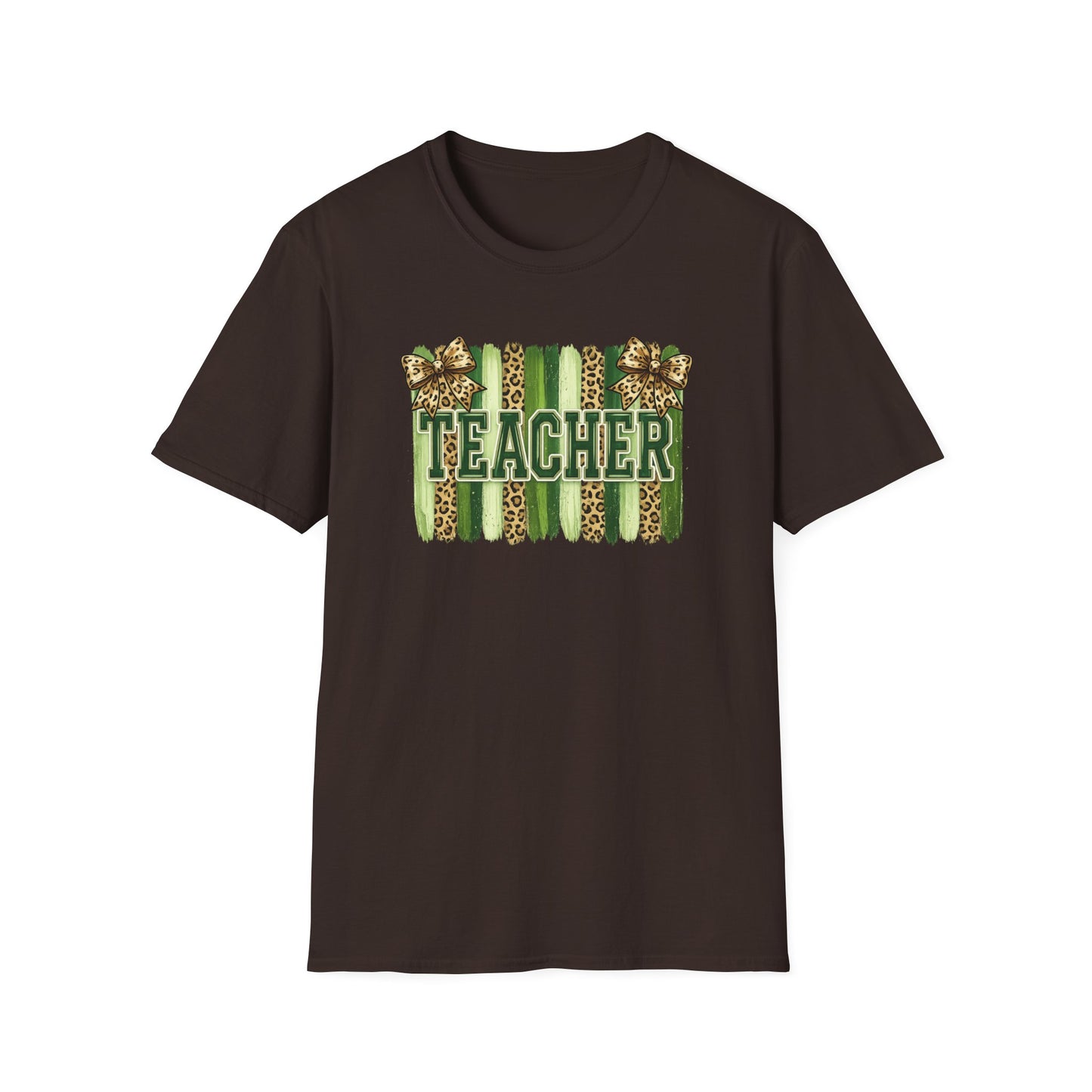 School Spirit Collection - Leopard Stripe T-Shirt