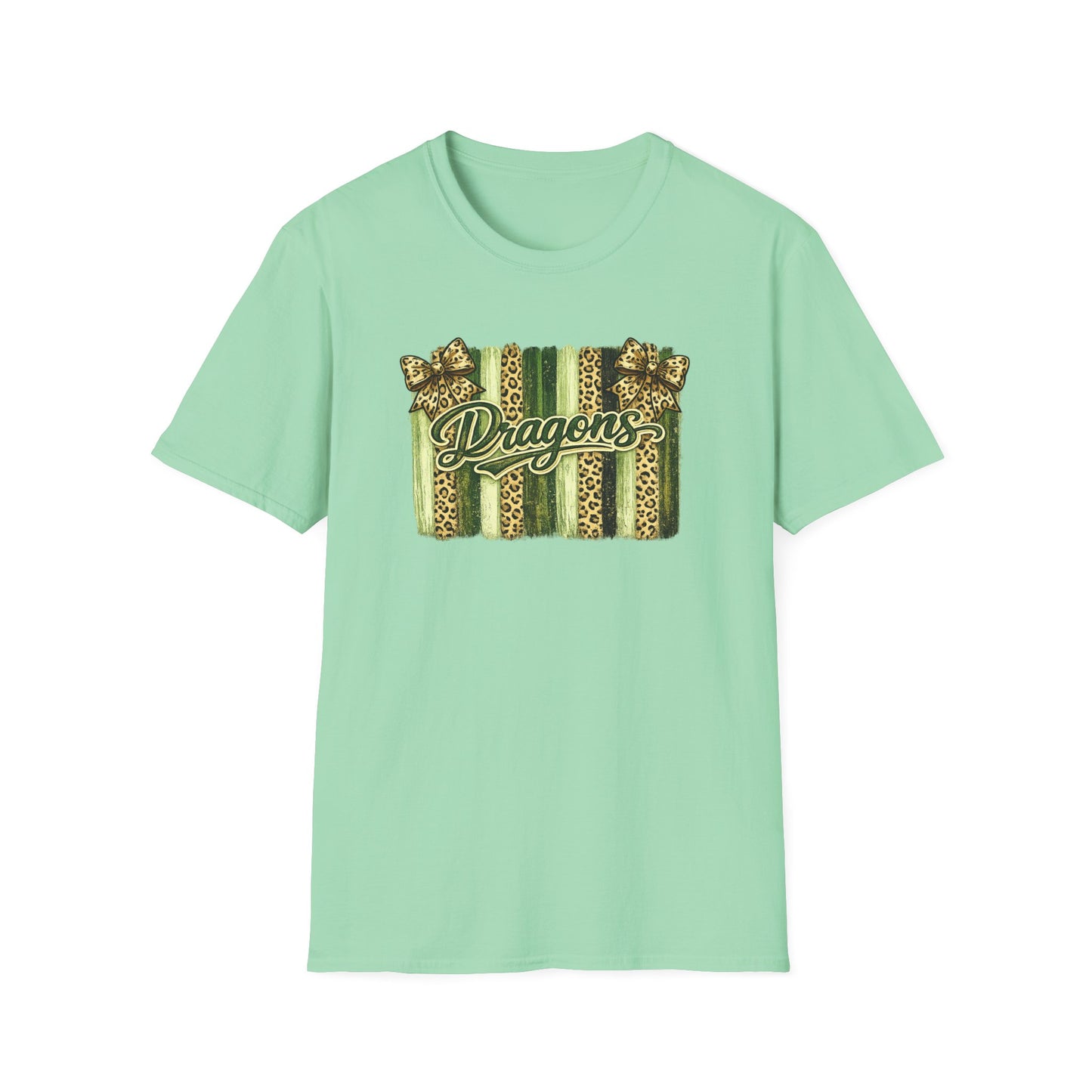 School Spirit Collection - Leopard Stripe T-Shirt