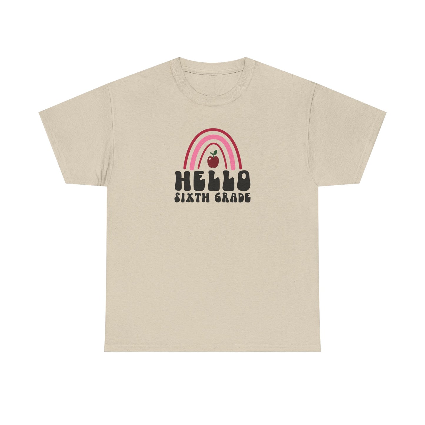 Sixth Grade Teacher T-Shirt - Cute Back-to-School Tee -  Teacher Team Tee
