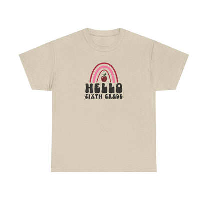 Sixth Grade Teacher T-Shirt - Cute Back-to-School Tee -  Teacher Team Tee