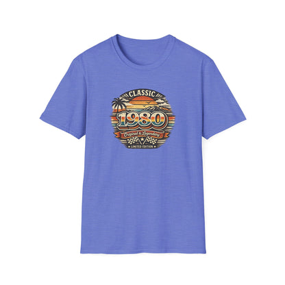 Vintage 1980 Classic Birthday Shirt – Retro Birth Year T-Shirt