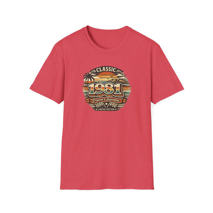 Vintage 1981 Classic Birthday Shirt – Retro Birth Year T-Shirt