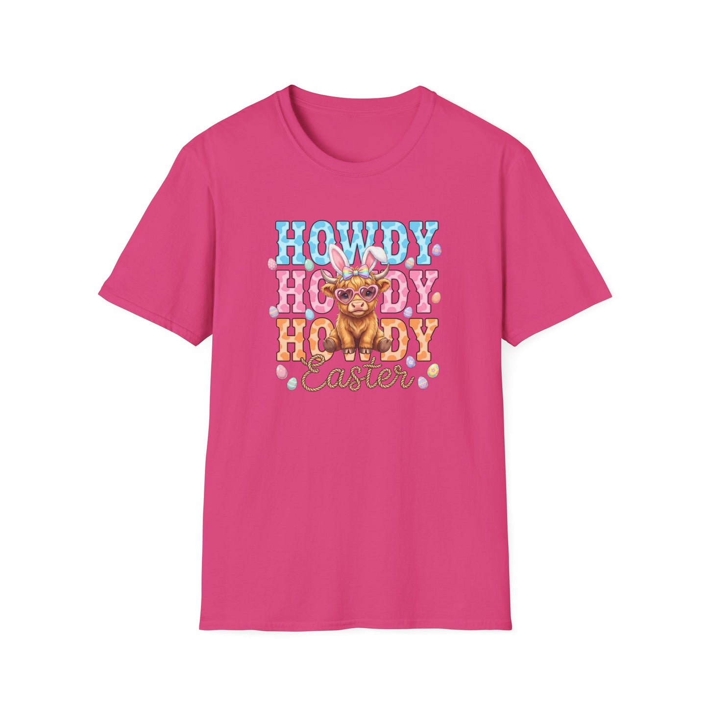 Howdy Easter Tee — Cute Bunny Cowpoke Graphic T-Shirt