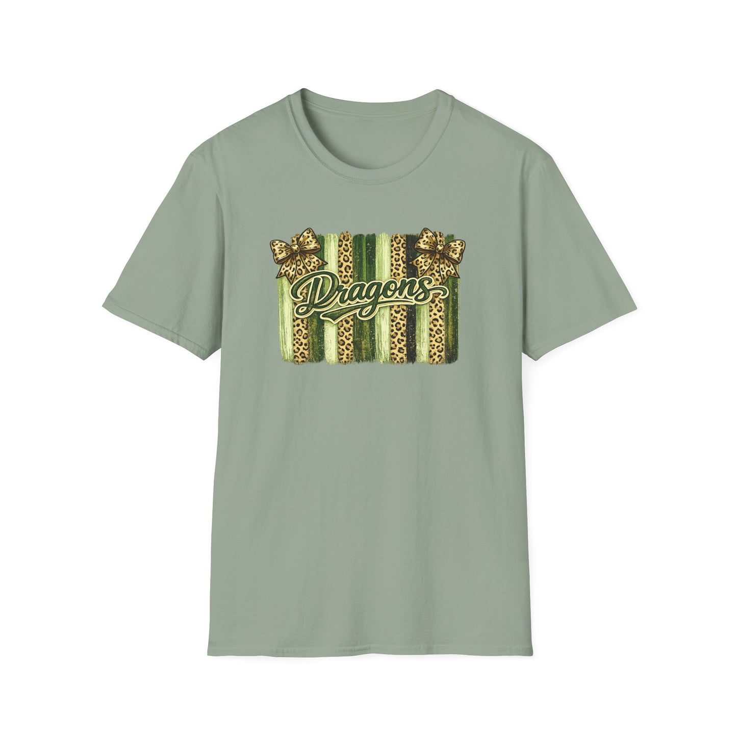 School Spirit Collection - Leopard Stripe T-Shirt