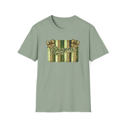 School Spirit Collection - Leopard Stripe T-Shirt