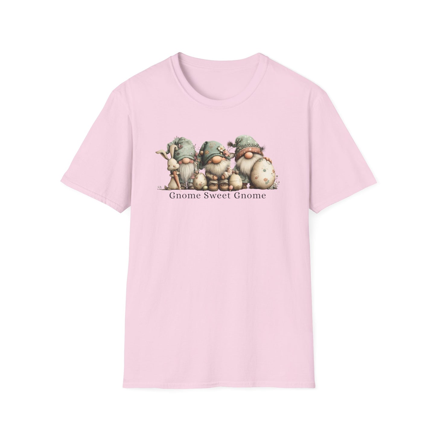 Gnome Sweet Gnome T-Shirt — Cute Woodland Gnome Trio Tee