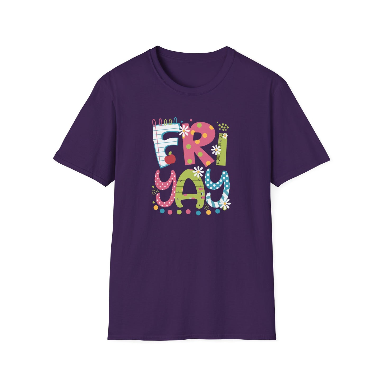 Fri Yay Teacher Shirt – Cute Friday Teacher Tee – Elementary Teacher Friday Shirt – Casual Friday School Outfit – Teacher Gift