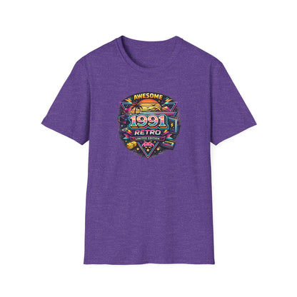 Vintage 1990 Retro Shirt – 90s Nostalgia Graphic Tee | Retro Gamer Aesthetic T-Shirt