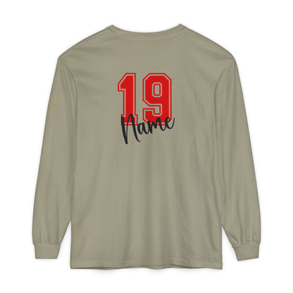 Personalized Baseball Mama Shirt – Custom Player Name & Number Back