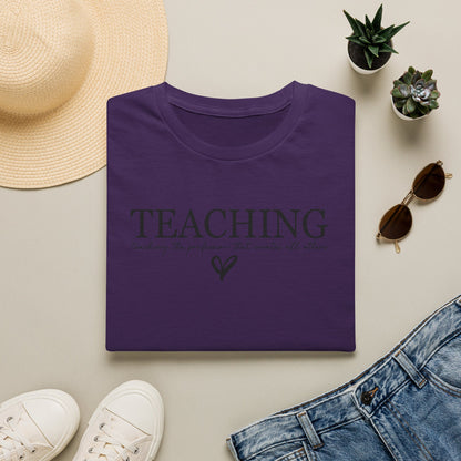 Teaching: The Profession That Creates All Others Shirt | Inspirational Teacher Graphic Tee | Teacher Appreciation Gift