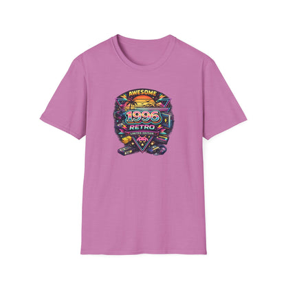 Vintage 1996 Retro Shirt – 90s Nostalgia Graphic Tee | Retro Gamer Aesthetic T-Shirt