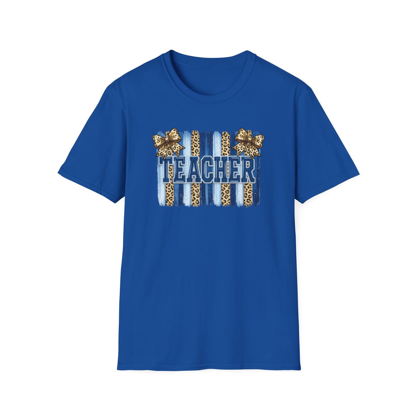 School Spirit Collection - Leopard Stripe T-Shirt