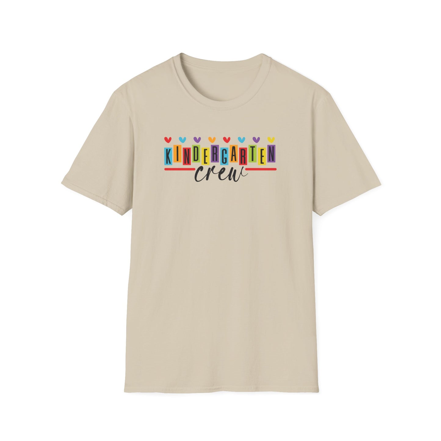 Kindergarten Crew Teacher Shirt | Back to School Teacher Tee