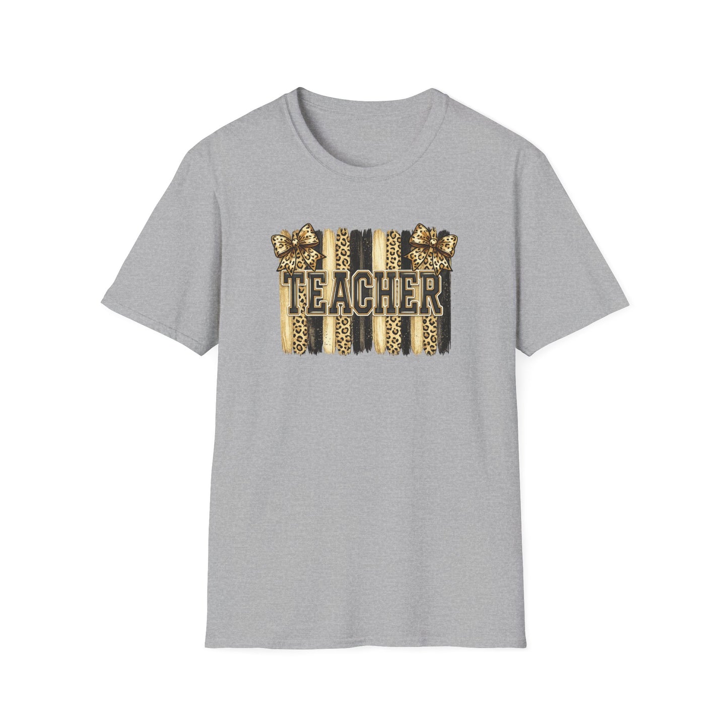 School Spirit Collection - Leopard Stripe T-Shirt