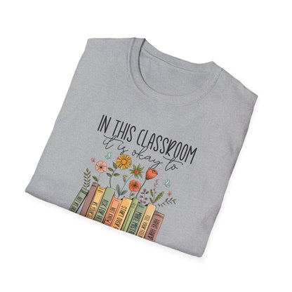 In This Classroom It Is Okay To T-Shirt