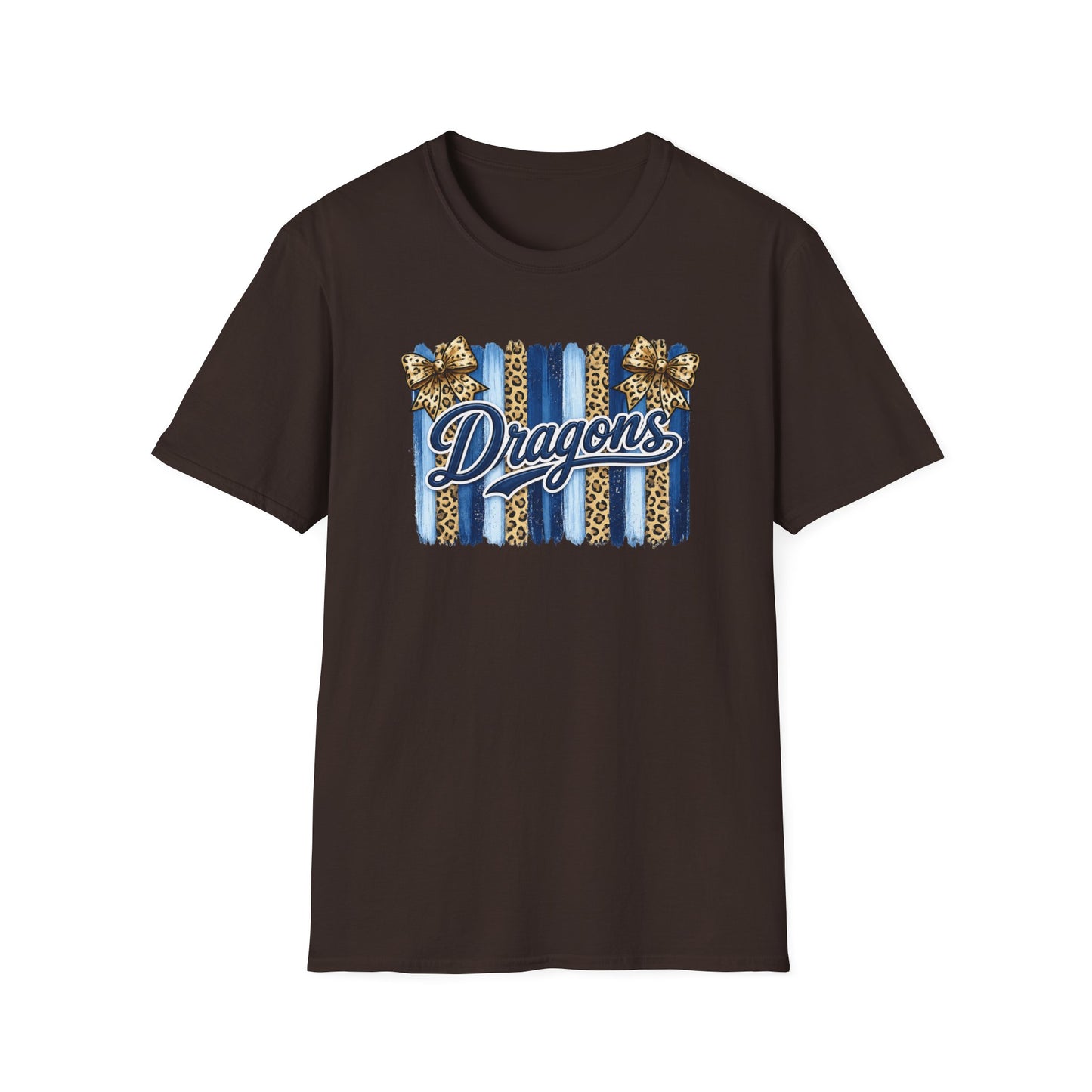 School Spirit Collection - Leopard Stripe T-Shirt