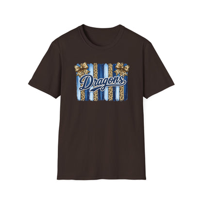 School Spirit Collection - Leopard Stripe T-Shirt