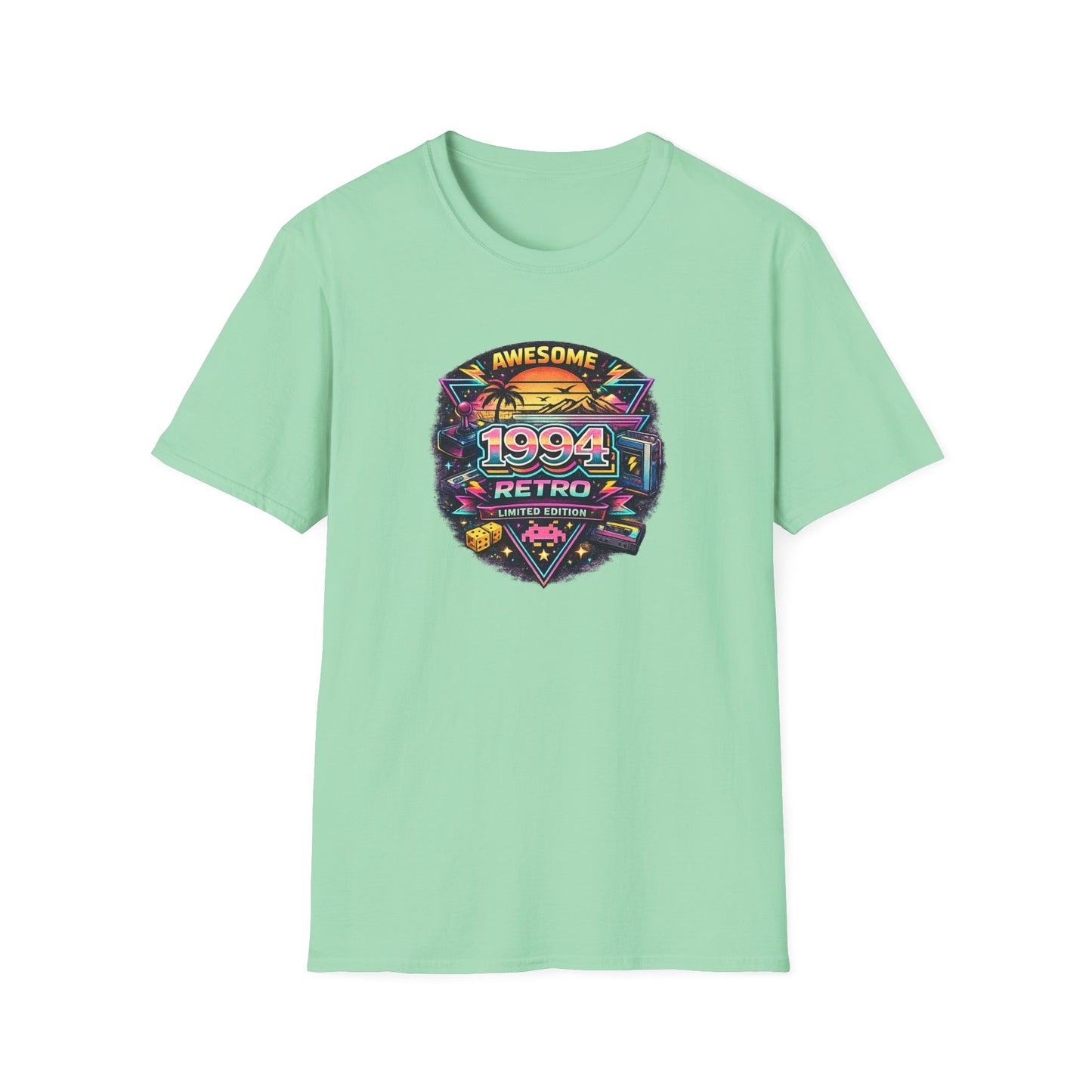 Vintage 1994 Retro Shirt – 90s Nostalgia Graphic Tee | Retro Gamer Aesthetic T-Shirt