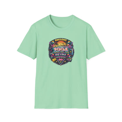 Vintage 1994 Retro Shirt – 90s Nostalgia Graphic Tee | Retro Gamer Aesthetic T-Shirt