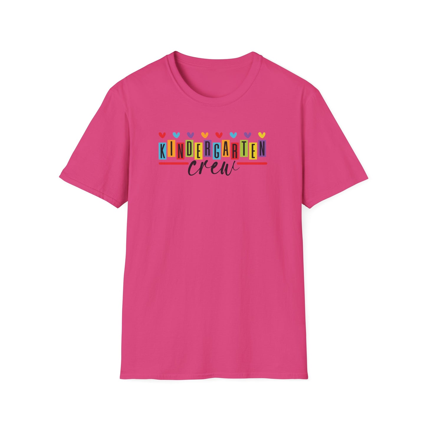 Kindergarten Crew Teacher Shirt | Back to School Teacher Tee