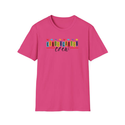 Kindergarten Crew Teacher Shirt | Back to School Teacher Tee