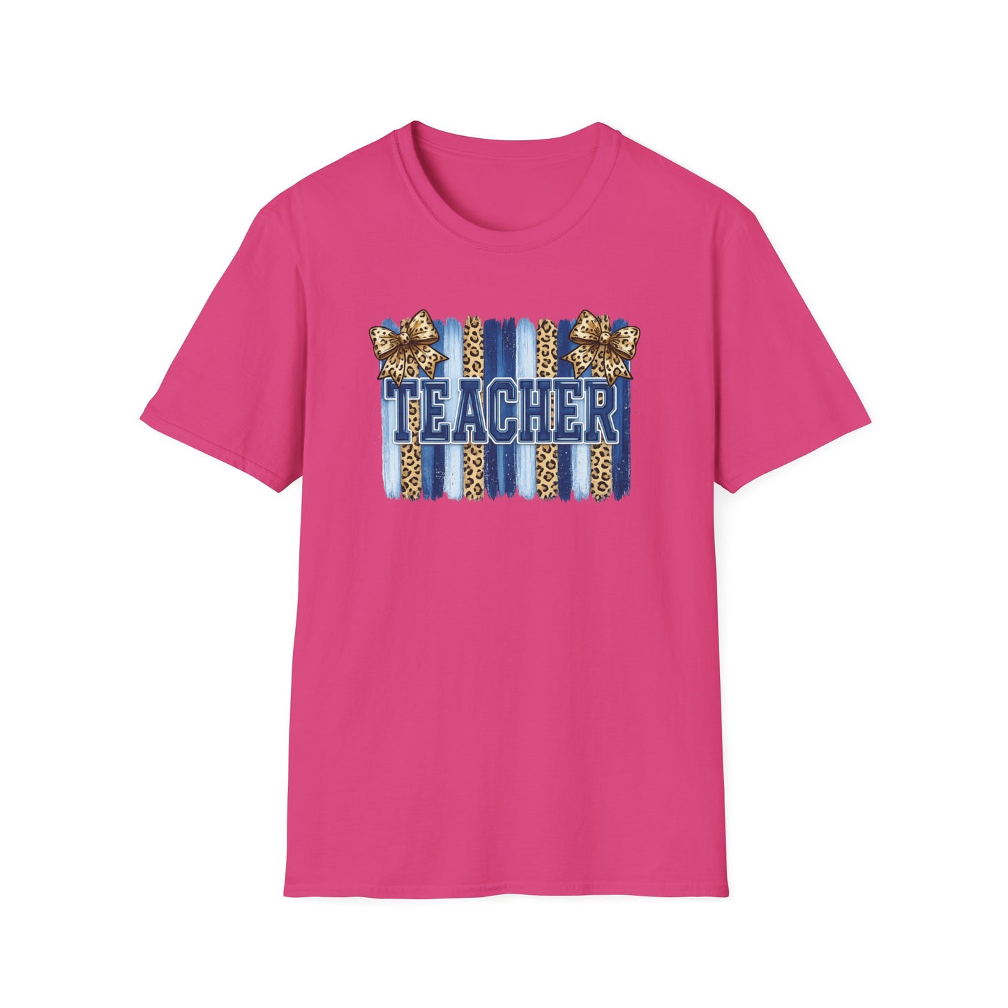 School Spirit Collection - Leopard Stripe T-Shirt