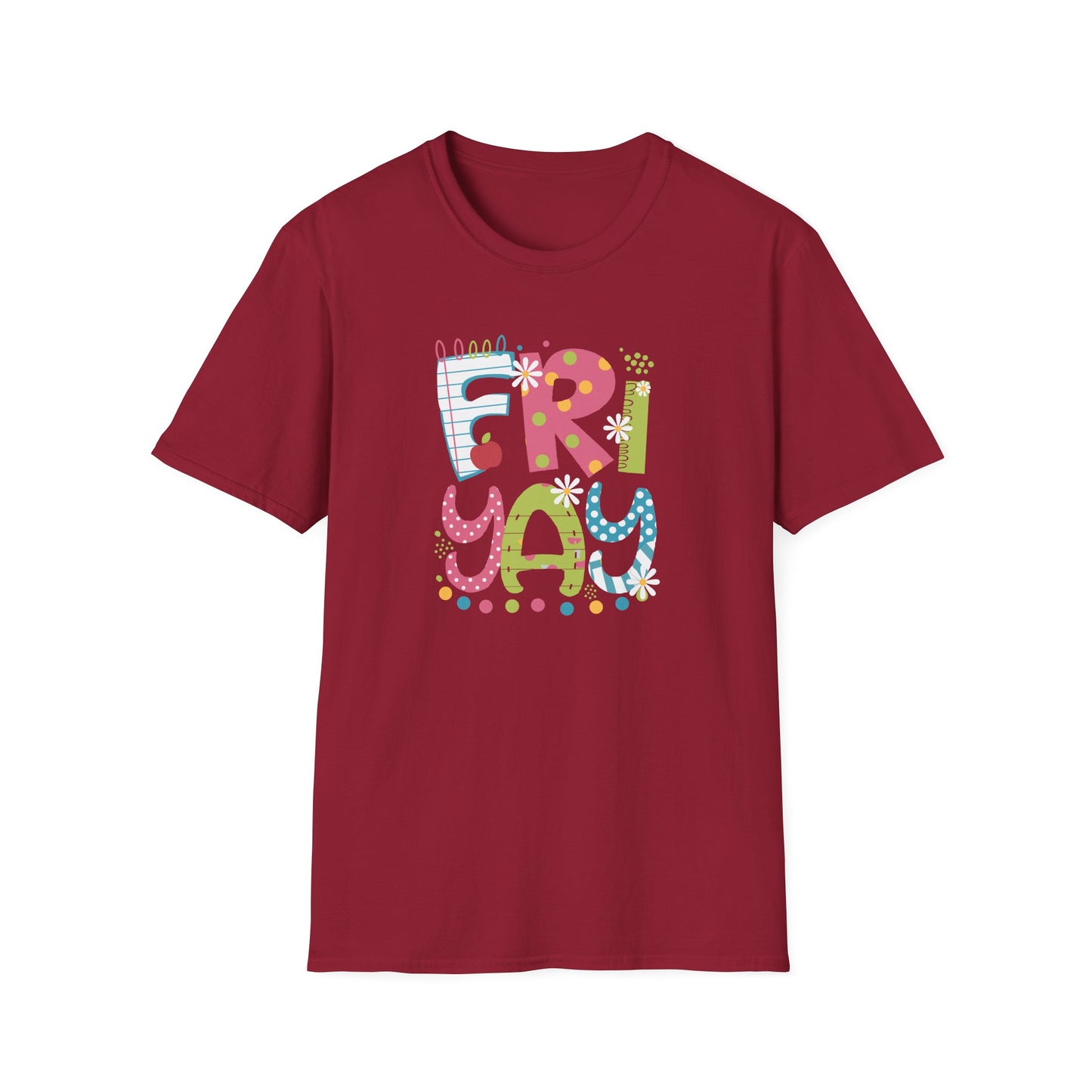 Fri Yay Teacher Shirt – Cute Friday Teacher Tee – Elementary Teacher Friday Shirt – Casual Friday School Outfit – Teacher Gift
