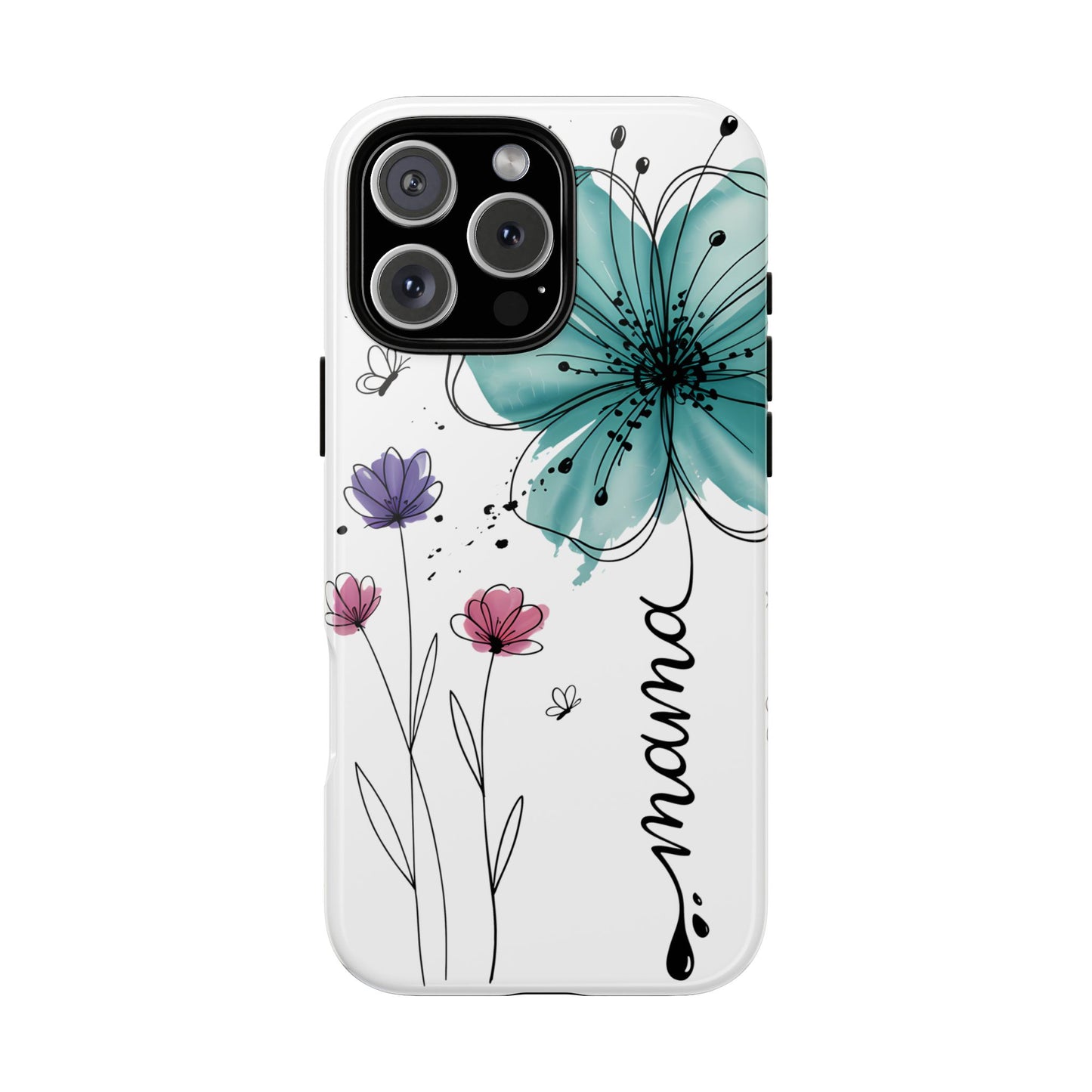 Mama Floral Phone Case – Wildflower Design