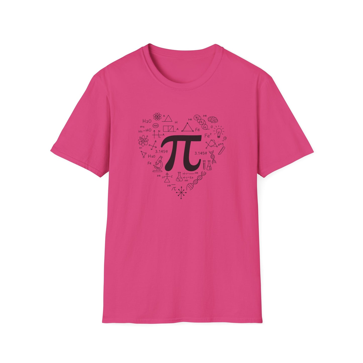 Pi Symbol Shirt for Women – STEM Teacher Tee – Math Science Graphic T-Shirt – Nerd Gift for Teacher – Back to School STEM Shirt
