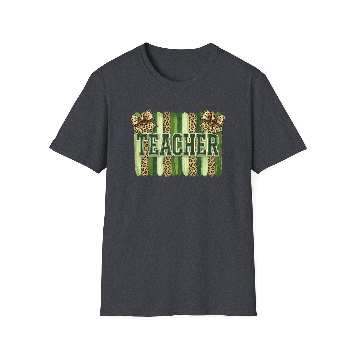 School Spirit Collection - Leopard Stripe T-Shirt