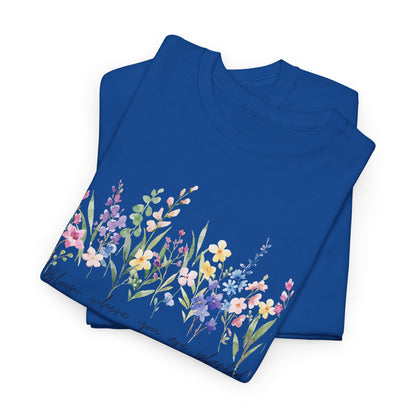 Floral Graphic Tees – Inspirational & Botanical Aesthetic T-Shirts for Women