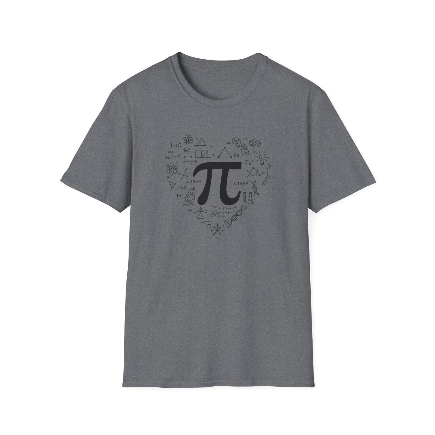 Pi Symbol Shirt for Women – STEM Teacher Tee – Math Science Graphic T-Shirt – Nerd Gift for Teacher – Back to School STEM Shirt