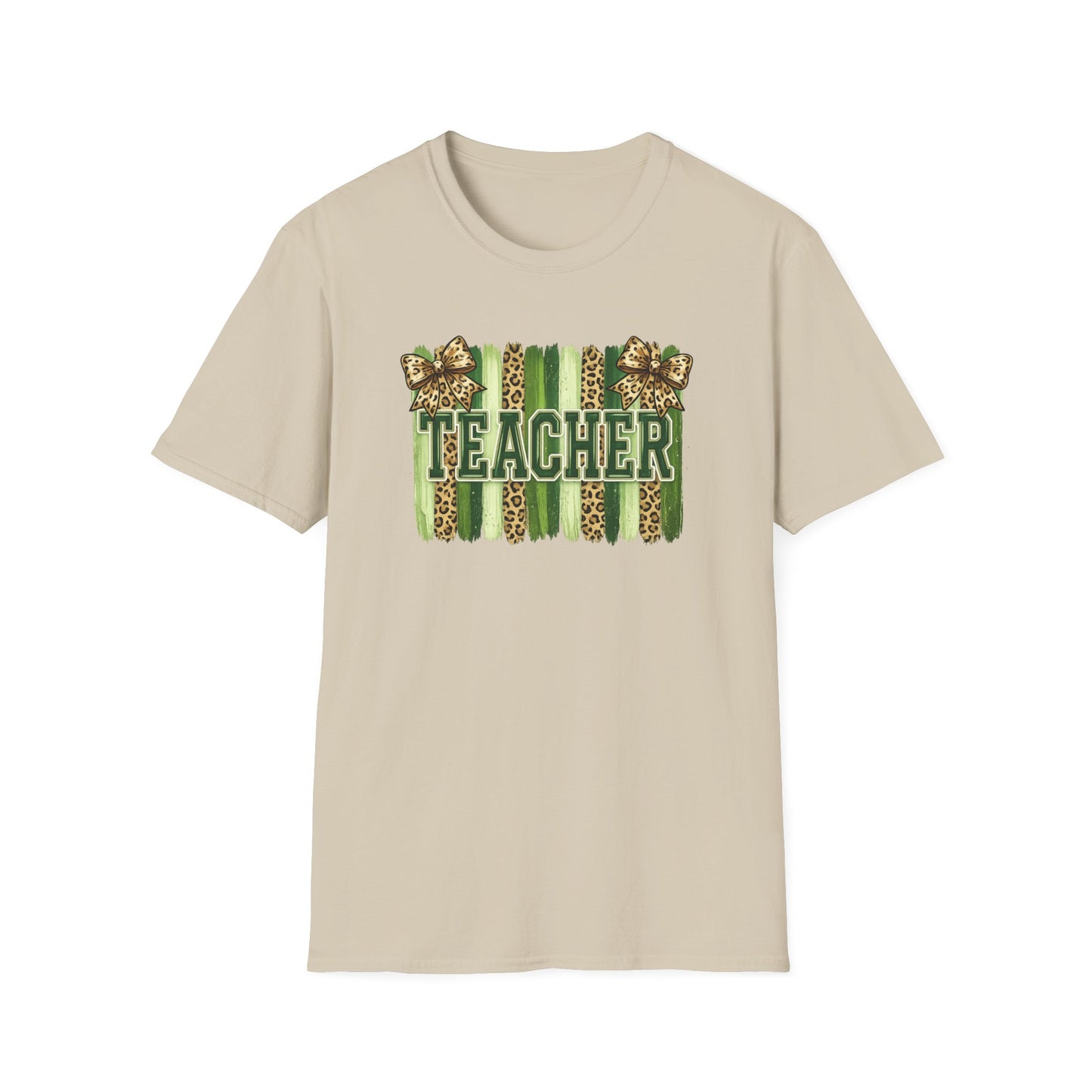 School Spirit Collection - Leopard Stripe T-Shirt