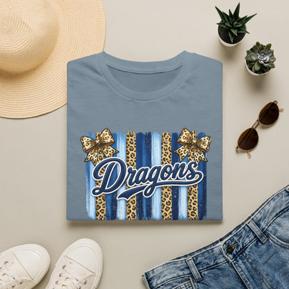 School Spirit Collection - Leopard Stripe T-Shirt