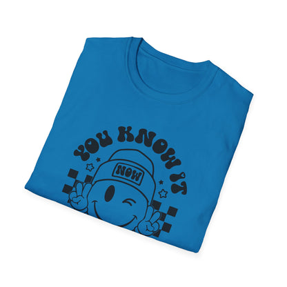 You Know It, Now Show It T-shirt - State Testing T-shirts - Winky Eye Smiley Face
