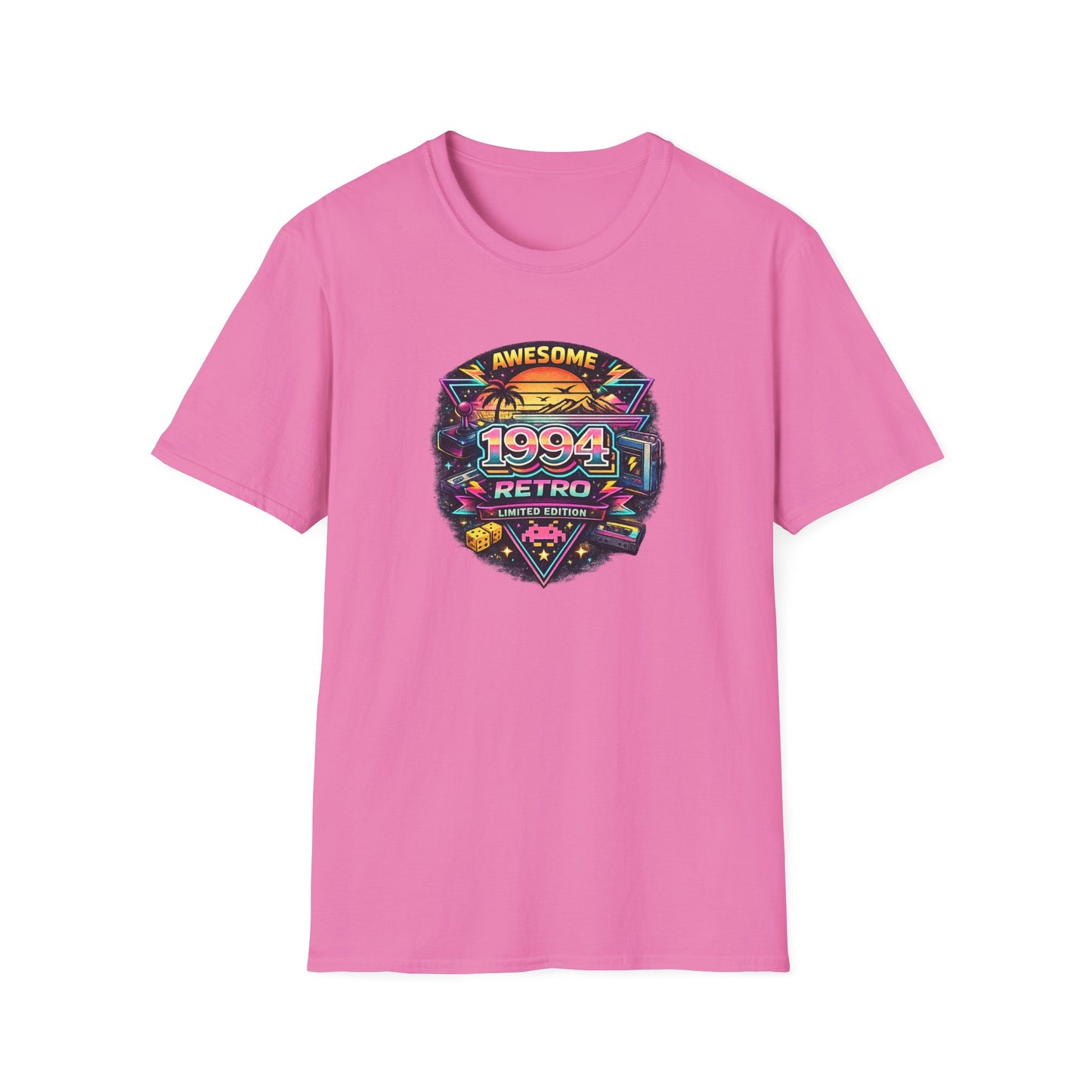 Vintage 1994 Retro Shirt – 90s Nostalgia Graphic Tee | Retro Gamer Aesthetic T-Shirt