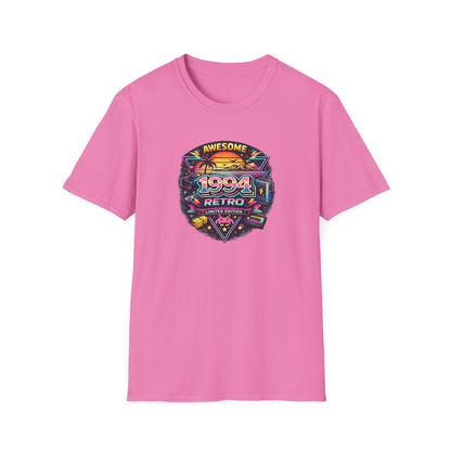Vintage 1994 Retro Shirt – 90s Nostalgia Graphic Tee | Retro Gamer Aesthetic T-Shirt