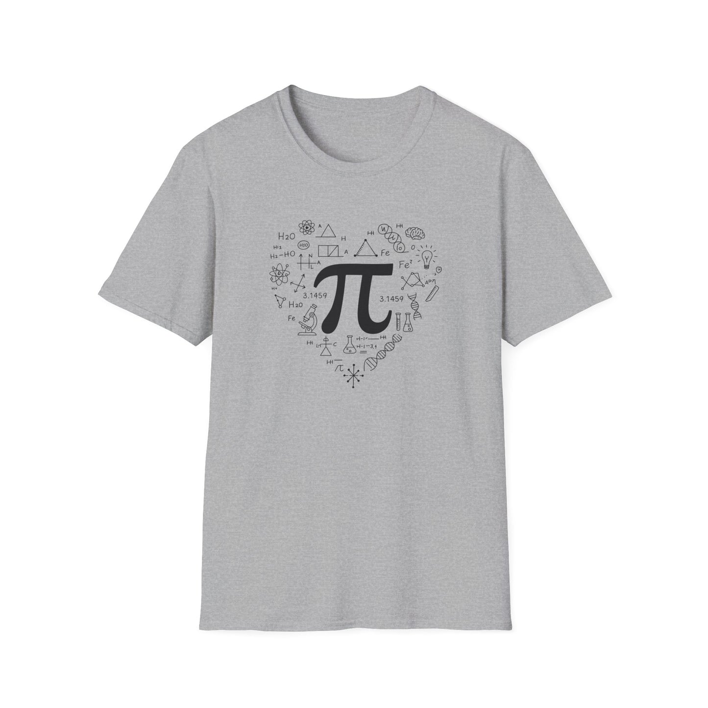 Pi Symbol Shirt for Women – STEM Teacher Tee – Math Science Graphic T-Shirt – Nerd Gift for Teacher – Back to School STEM Shirt