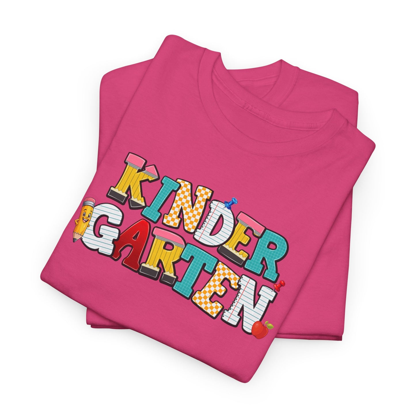 Kindergarten Teacher Team Shirt | Colorful School Staff Tee | Back To School Teacher Gift