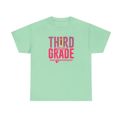Hello Third Grade T-Shirt - Teacher Team Tee