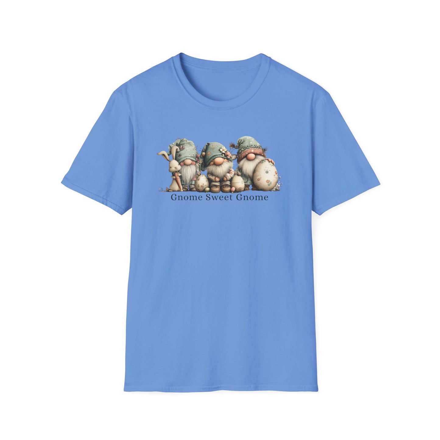 Gnome Sweet Gnome T-Shirt — Cute Woodland Gnome Trio Tee