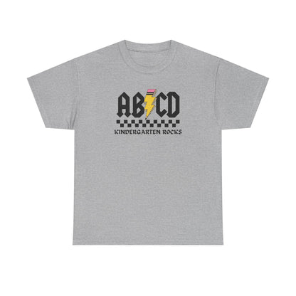 Kindergarten Rocks - Fun Grade Level Teacher Team Shirt for Everyday Fun