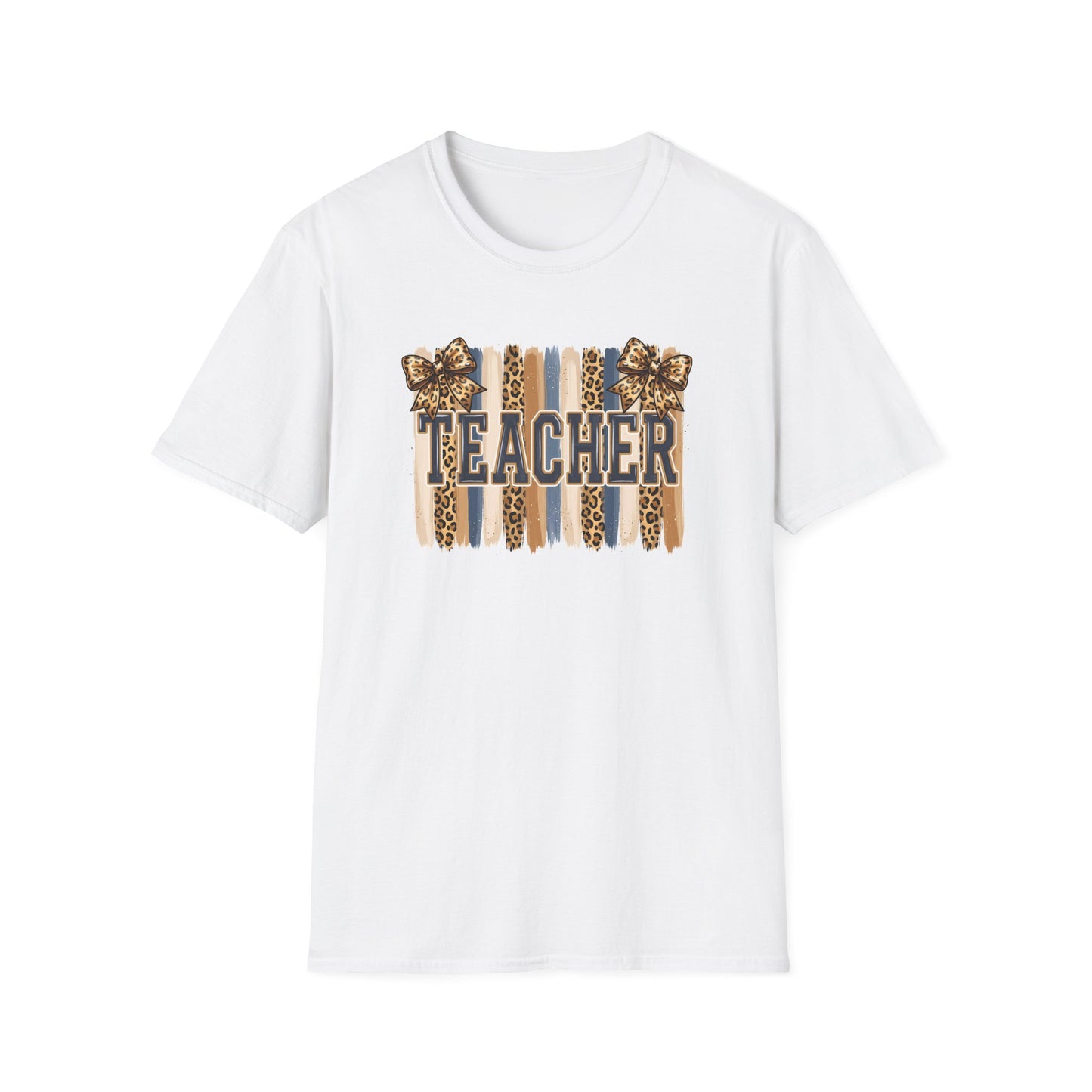 School Spirit Collection - Leopard Stripe T-Shirt